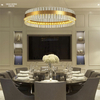 OCEAN LAMP Gold Led Modern Glass Chadnelier Lighting
