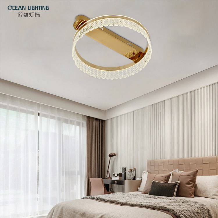 crystal ceiling light