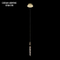 Modern indoor decoration led crystal square lighting chandeliers