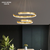 Ocean Lighting LED Silicone Luxury Copper Indoor Lamp Pendant Light