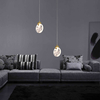 Nordic Contemporary Modern Led Luxury Pendant Kitchen Lights Crystal Chandelier