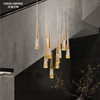 Ocean Lighting Modern Interior Decoration Light Luxury Crystal Chandeleir 