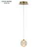 Ocean Staircase Decorative Home Acrylic LED Modern Crystal Chandeliers