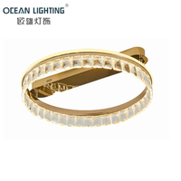 Round Crystal Pendant Light Decorative Lamps Hotel Lamps Crystal Ceiling Light