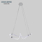 modern 360 degree silicone extrusion tubes led pendant lamp