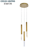 New Product Modern Indoor Decoration Style Decoration Crystal Pendant Lighting with Chrome Finish