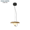 Modern Wabisabi Style Decoration Marble Pendant Lighting with Black Finish for Luxury Interior