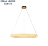 New Style Faux Alabaster Pendant Lighting Decoration Lamp with Black Finish for Luxury Interior