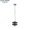 Modern Indoor Decoration Wabisabi Style Decoration Marble Pendant Lighting with Chrome Finish