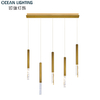 New Product Modern Indoor Decoration Style Decoration Crystal Pendant Lighting with Chrome Finish
